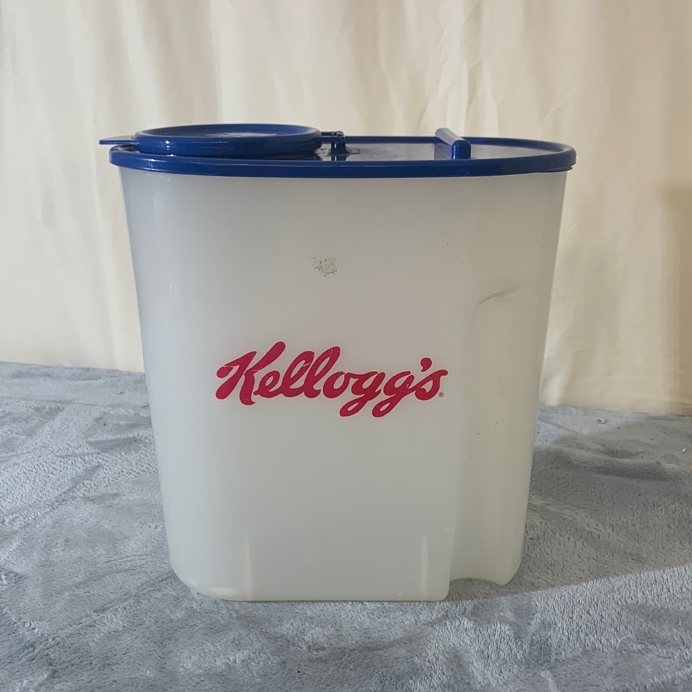 Vintage 1996 Kellogg’s Plastic Cereal Container